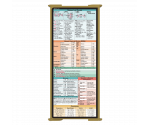 WhiteCoat Clipboard® Trifold - Tactical Brown Physical Therapy Edition